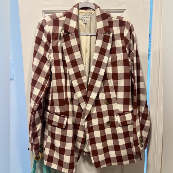 free assembly Jackets & Blazers - Plaid blazer